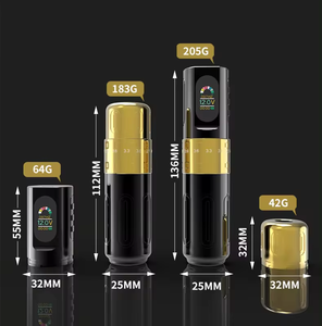 Machine à tatouer sans fil de qualité supérieure, course réglable de 2,4 à 4,2 mm, stylo rechargeable pour l'art corporel - Product Image 6