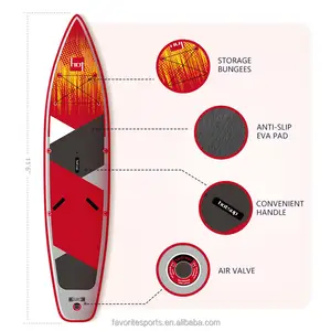Aufblasbares Soup-Paddel mit Segel, Windsurf-Board, kunden definiertes Logo, profession eller Hersteller