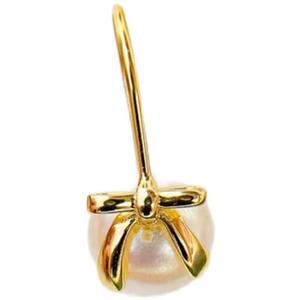 WENCHI S925 - Accesorios de Plata para Manualidades con Perlas, Soporte Vacío y Lazo para Pendientes de Joyería con Cuentas Redondas de 7-8 mm, Modelo 11139, China - Product Image 5