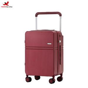 Women's New Wide Trolley Suitcase Spinner Caster Travel Password <b>Lock</b> Makeup Bag Multifunctional Luggage RTS Bulk Mixed Order - Product Image 1