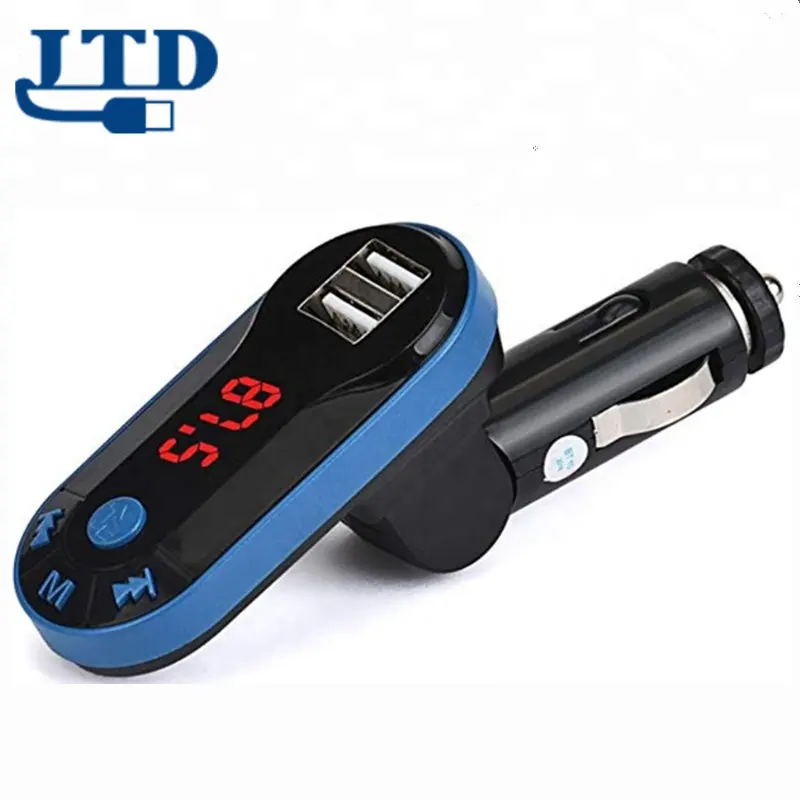 Hotsale BluetoothCar FM Transmitter MP3 Player Handsfree USB TF SD Remote
