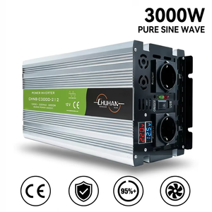 Onduleur <span class=keywords><strong>de</strong></span> Puissance Pur Sinus Hors Réseau 3KW 500W 1000W 1500W 2000W 3000W 5000W 6000W, Convertisseur DC <span class=keywords><strong>12V</strong></span> 24V 48V vers AC 110V 220V - Product Image 1