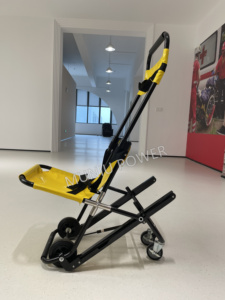Silla Manual <span class=keywords><strong>para</strong></span> Subir <span class=keywords><strong>Escaleras</strong></span> de Aleación de Aluminio MUNIU, Silla de Evacuación <span class=keywords><strong>para</strong></span> Discapacitados - Product Image 5