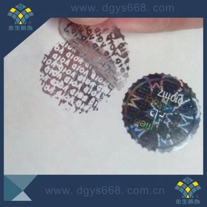 Etiqueta de holograma láser 3D de diseño personalizado, etiqueta de seguridad con sello vacío para embalaje - Product Image 3