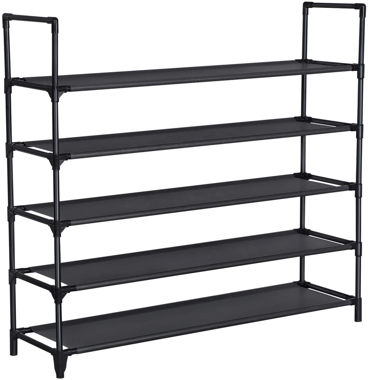 RackStorage Shoe Organizer Holds Hot Selling 5-tier 15 Pair Metal Shoe Rack Shelf Living Room Furniture Modern Iron