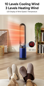 Hot Selling 8-Speed Bladeless Pedestal Tower <b>Fan</b> for Home Office Low Noise Air Cooling Silent Floor Standing Humidifier <b>FAN</b> - Product Image 6