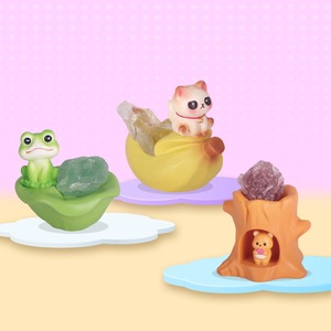 Yu Mo Sweet Dreams Every Night Blind Box Figurines en résine, figurines mignonnes de dessins animés, ornements décoratifs, cadeaux d'anniversaire - Product Image 3