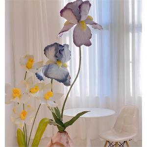 Guía <span class=keywords><strong>de</strong></span> Origen Artesanal con Diseño <span class=keywords><strong>de</strong></span> Orquídea Phalaenopsis Simulada, Hecha <span class=keywords><strong>de</strong></span> Tela, Específicamente para Decoración del Hogar en Interiores - Product Image 6