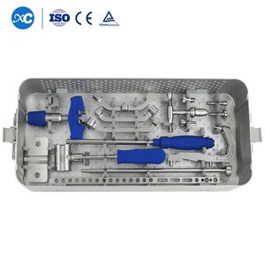 Set Instrumen Sistem Reparasi dan Driver, Set Instrumen Reparasi Ulir Internal Tulang Belakang Leher Hewan - Product Image 3