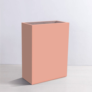 Pot de fleurs <span class=keywords><strong>rectangulaire</strong></span> long en fibrociment, design écologique, trou de drainage, auto-arrosant, personnalisable, pour la maison, le jardin, l'extérieur - Product Image 5