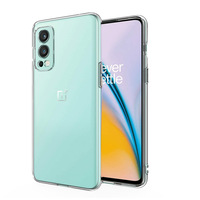 Coque de téléphone portable transparente TPU 2.0mm pour OnePlus Nord 2 5G