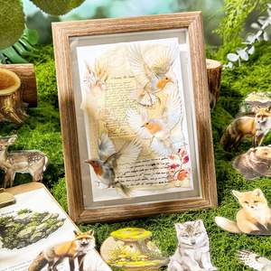 25 autocollants par paquet Greenfield Secret Series Handbook Décoration Matériel Autocollants étanches - Product Image 4