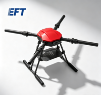 Châssis de drone industriel EFT E416P, charge utile de 16 kg, quadricoptère pliable, kit de châssis de drone à charge lourde, étanche