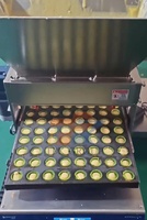 Petite machine de dépose de pâtisserie de bureau, machine automatique de remplissage de pâte à gâteau