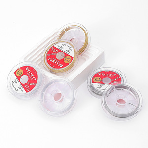 FLEXY7 Japanese gold-threaded <b>soft</b> steel <b>wire</b>, 10 meters/roll, non-elastic, suitable for pearl bracelets and necklaces. - Product Image 1