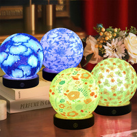 Lumière de lune décoration pour la maison créative planète lampe de table salon décoration humeur chambre bureau USB veilleuse LED lumières