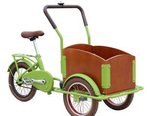 Triciclo elettrico personalizzato per bici da carico a 3 ruote OEM per trasportare biciclette per bambini in vendita - Product Image 5