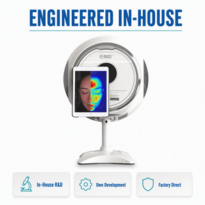 เครื่องวิเคราะห์ผิวหน้าด้วย AI แบบไร้สาย Wifi หน้าจอสัมผัส สแกนเนอร์ตรวจสภาพผิวหน้าเต็มรูปแบบ สำหรับร้านเสริมสวย สปา ผู้เชี่ยวชาญด้านความงาม ป้องกันริ้วรอย - Product Image 1