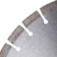 Lames de scie diamantées industrielles silencieuses de 350 mm pour découpe de murs en béton, soudées haute fréquence, pour asphalte et briques, coupe à l'eau – Vente chaude OEM