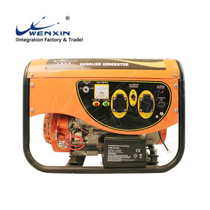 Generador Portátil de Gasolina Wenxin 500W 220V 380V Monofásico 50/60Hz WX-2500D Fácil de Transportar para Uso en Exteriores - Product Image 2