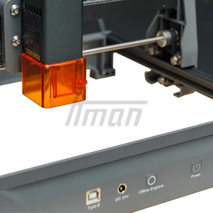 Nueva máquina de grabado láser 10W Metal cuero plástico madera acrílico piedra BMP DXF PLT 7000 mm/min fácil de operar AI compatible - Product Image 3