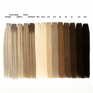 Extensiones de Cabello Natural Genius Weft de Primera Calidad, Color <span class=keywords><strong>Balayage</strong></span>, Extensiones de Cabello Liso - Product Image 2