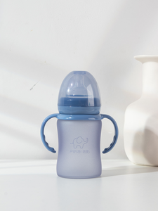 Biberón con Sensor de Temperatura 360 °   Biberón de Vidrio Anti-Cólicos con Tetina Fácil de Limpiar - Product Image 2