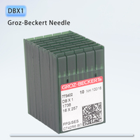 50 PCS DBX1 Groz-Beckert Aiguilles pour Machine à coudre pour accessoires de point noué industriel DB * 1 16x257 Tricot JUKI BROTHER SINGER
