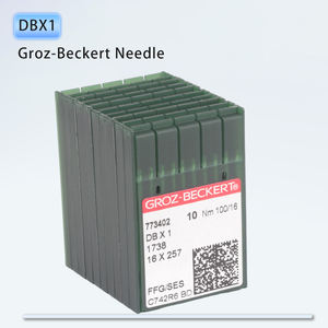 50 PCS DBX1 Groz-Beckert Aiguilles pour <span class=keywords><strong>Machine</strong></span> à coudre pour accessoires de point noué industriel DB * 1 16x257 Tricot JUKI BROTHER <span class=keywords><strong>SINGER</strong></span> - Product Image 5