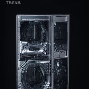Machine à laver et à sécher tout-en-un 15 kg noire automatique à chargement frontal - Product Image 6