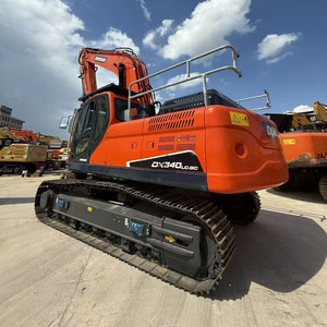 High Quality PLUS Doosan 340 DX340 Excavator 34 Ton Crawler Used for Mining 2023 <b>Model</b> with <b>Engine</b> & Pump - Product Image 1