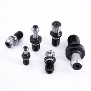 Machine Tools collet chuck pull studs Mazak BT40 CAT40 SK40 tool holder retention knob with coolant pull studs