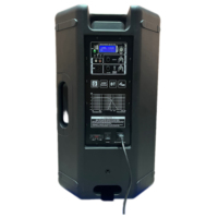 Morin 15 pouces 1200W professionnel actif carré DJ PA haut-parleur pleine fréquence Home cinéma cinéma Audio équipement de son en plastique