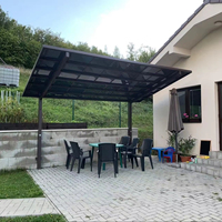 Kit Completo de Cochera con Certificación CB, Ideal para Instalación DIY en Casa o Villa y Refugio para Autos al Aire Libre