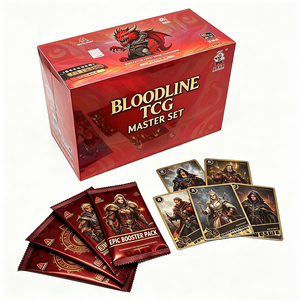 การ์ด TCG ส่วนบุคคล การ์ดเกมเทรดดิ้งแบบกำหนดเอง ชุดการ์ด งานศิลปะตัวละคร การ์ดสะสม แพ็คบูสเตอร์สำหรับขายปลีก - Product Image 2