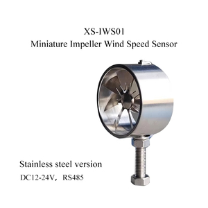 เซ็นเซอร์วัดความเร็วลม Veinasa XS-IWS01PRS485 ใบพัดสแตนเลสขนาดเล็ก ความแม่นยำสูง เครื่องวัดความเร็วลม เครื่องวัดปริมาณลม -30-60 องศาเซลเซียส - Product Image 1