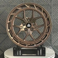 Jantes 722Auto Gold Forged 22-26 pouces, concaves profondes, 5x120 5x127 6x139.7 DUB pour Ford F150, Chevy Silverado, Ram 1500