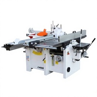Machine à bois multifonctionnelle italienne C400 5-en-1 avec table coulissante verticale et raboteuse à bois, certifiée CE