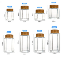 Stoples Kaca Bulat untuk Madu, Selai, Kue Kering, dan Jelly dengan Logo Kustom, Kualitas Food Grade, Ukuran 180ml 250ml 350ml 500ml 750ml, Dilengkapi Tutup Sekrup Kedap Udara