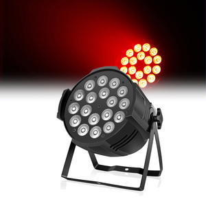 18x10W rgbw4in1 dẫn sân khấu Par ánh sáng Cáp rửa DMX512 màu xanh ma trận Disco âm nhạc Dance ánh sáng bằng giọng nói kiểm soát - Product Image 1