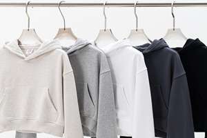 2025 nuovo Design Casual da <span class=keywords><strong>donna</strong></span> felpa con cappuccio all'ingrosso in cotone spugna felpe con cappuccio - Product Image 2