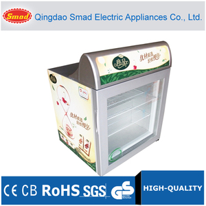50l Mini <b>Freezer</b> Glass Door Table Top Ice with Lamp Sd50b Mini <b>Freezer</b> Glass Door - Product Image 3