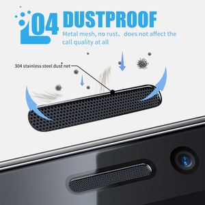 Protector de Pantalla BAIKO Ultra HD Antipolvo 2.5D, Protector de Pantalla de Vidrio Templado Curvo 3D al por Mayor para <span class=keywords><strong>iPhone</strong></span> <span class=keywords><strong>11</strong></span>, 12, 13, 14 Series - Product Image 4