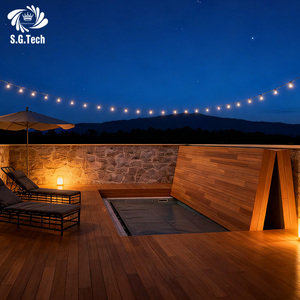 Copertura Pieghevole Scorrevole per Piscina Water Crown - Facile da Riporre e Installare, Copertura di Sicurezza Pieghevole per <span class=keywords><strong>Piscine</strong></span> di Ville - Product Image 4