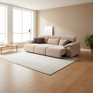 Sofá <span class=keywords><strong>Cama</strong></span> de Tela Europeo que Ahorra Espacio con Colchón Desplegable, Sofá <span class=keywords><strong>Cama</strong></span> Convertible de 2 Plazas para Sala de Estar Moderna u Hotel - Product Image 3