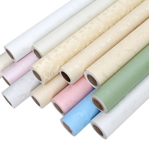 Papier peint auto-adhésif <span class=keywords><strong>de</strong></span> couleur unie personnalisé, imperméable, épais, autocollant mural pour la rénovation <span class=keywords><strong>de</strong></span> la chambre à coucher, <span class=keywords><strong>de</strong></span> la garde-robe et des meubles - Product Image 1