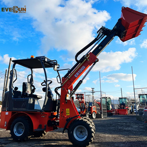 Mini Telescopic <b>Wheel</b> Loader Compact Front End Loader <b>Small</b> Construction Machine for Sale - Product Image 4