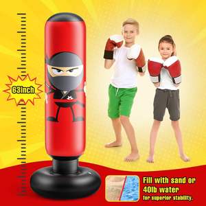 <span class=keywords><strong>Sac</strong></span> <span class=keywords><strong>de</strong></span> <span class=keywords><strong>frappe</strong></span> gonflable en PVC pour le kick-boxing, <span class=keywords><strong>sac</strong></span> <span class=keywords><strong>de</strong></span> <span class=keywords><strong>frappe</strong></span> autoportant avec remplissage d'air, pour la libération du stress et l'entraînement - Product Image 2