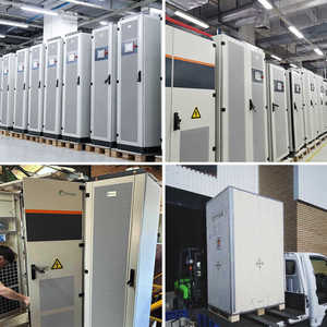 อินเวอร์เตอร์พลังงานแสงอาทิตย์500kVA 500kW พร้อมระบบเก็บพลังงานลิเธียมไอออนไฮบริดเครื่องแปลง1Mwh 1000Kw ตัวควบคุม MPPT - Product Image 4