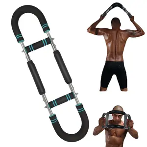 Equipo de Fitness Multifuncional para Interiores con Entrenador de Fuerza de Brazo en Forma de U Ajustable y Soporte de Muñeca con Resorte de Seguridad - Product Image 4
